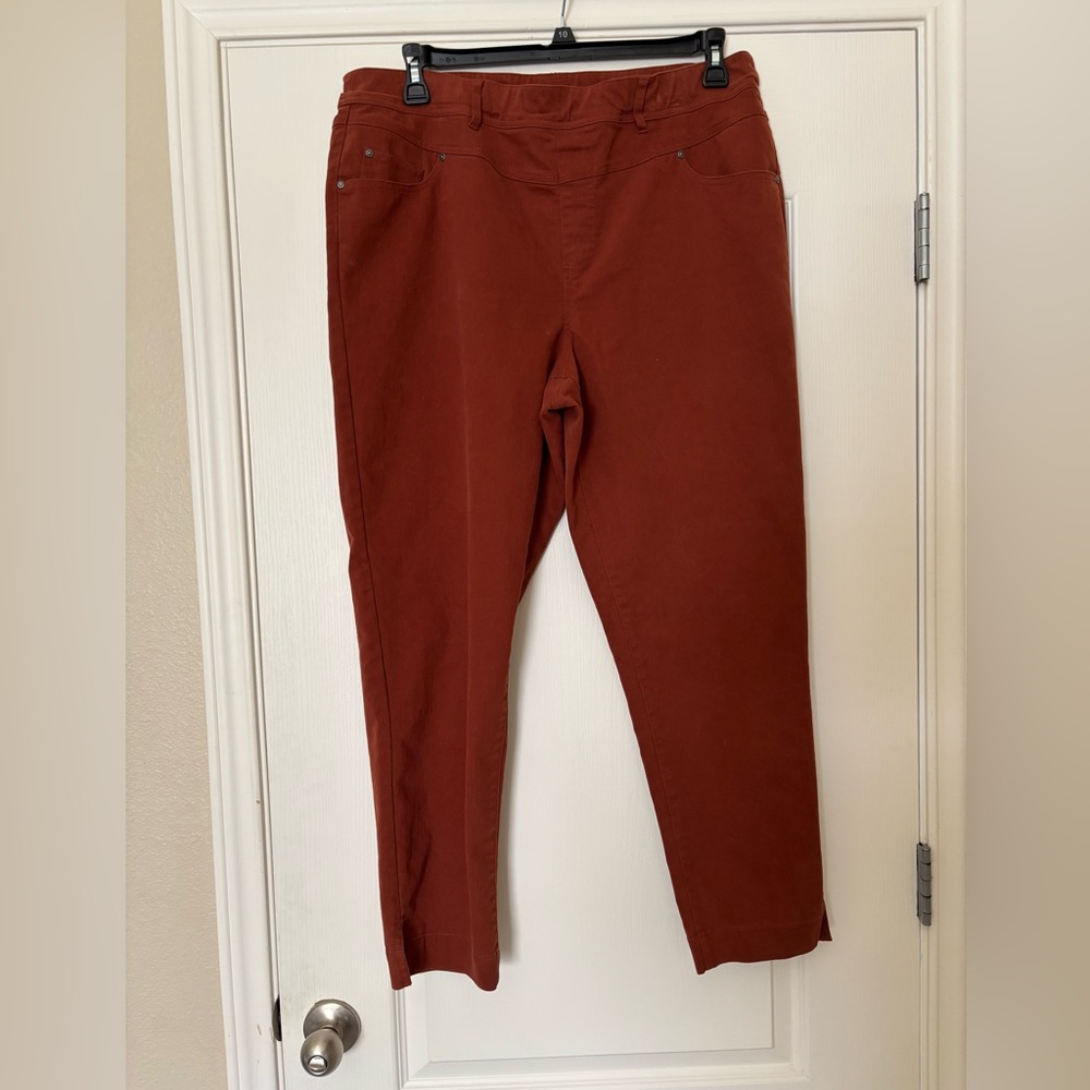 John Mark Women's Rust Jeans